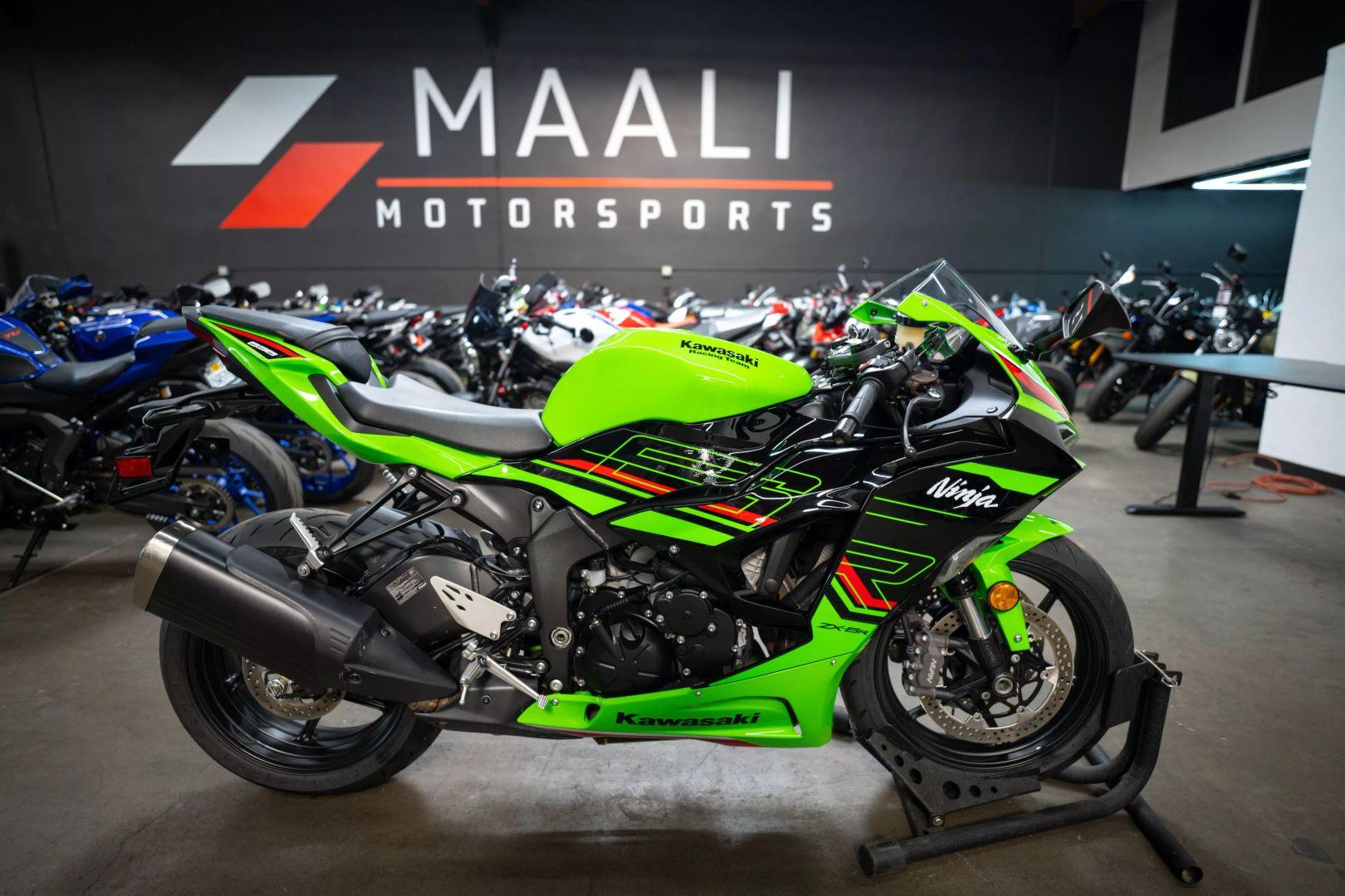 Used 2024 Kawasaki Ninja ZX-6R KRT Edition For Sale (Sold) | Maali