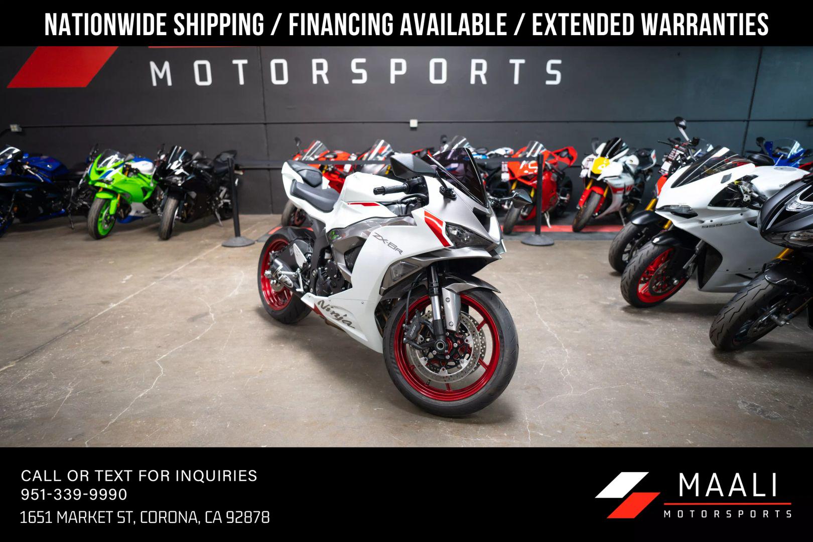Used 2024 Kawasaki Ninja ZX-6R For Sale (Sold) | Maali Motorsports